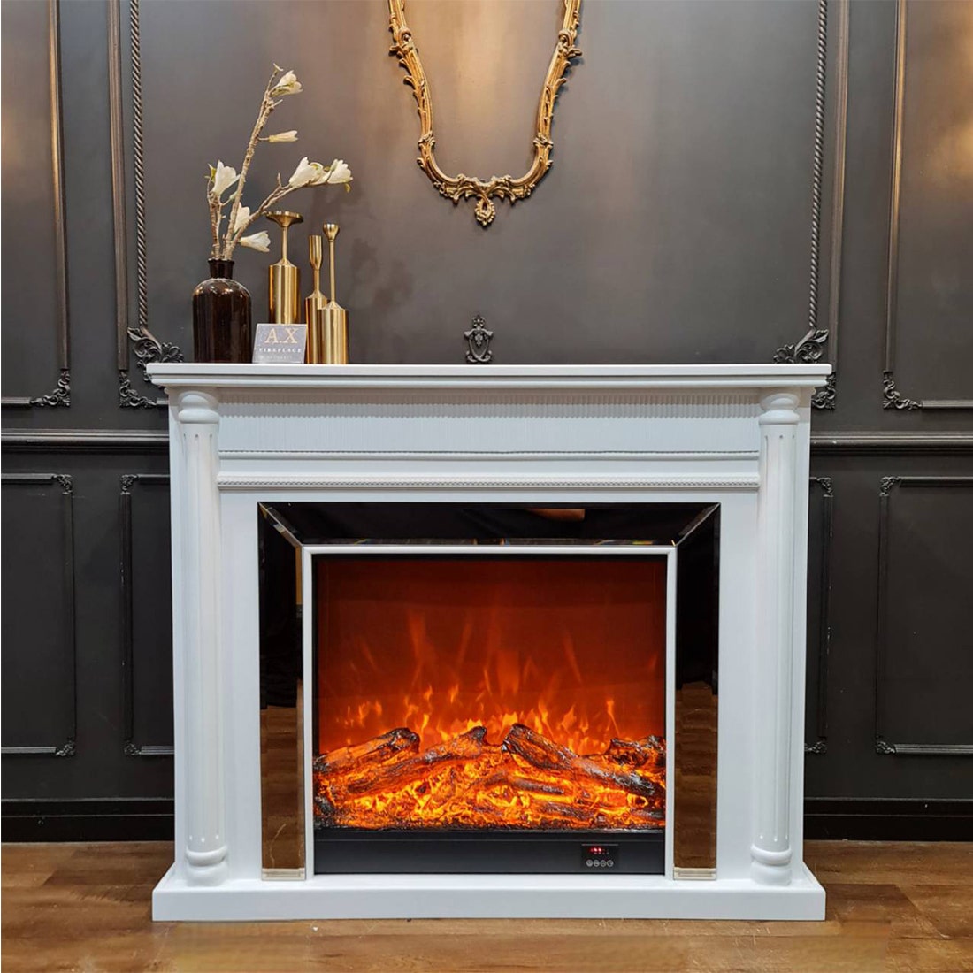 A.X FIREPLACE เตาผิงไฟฟ้าตกแต่งบ้าน รุ่น SB4